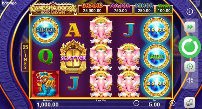 Ganesha Boost Hold and Win Game Slot Online Bibir69